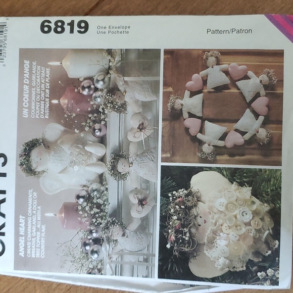 Bundle of vintage holiday craft patterns - Picture 4 of 9